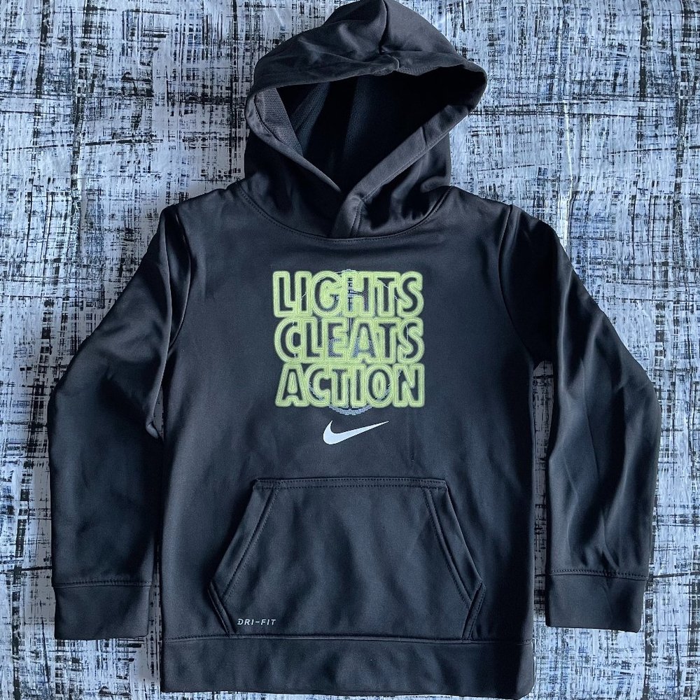 Nike Youth Therma Pullover Hoodie Size 6-7Y - Nike Dri-Fit Kids Hoodie - Soccer